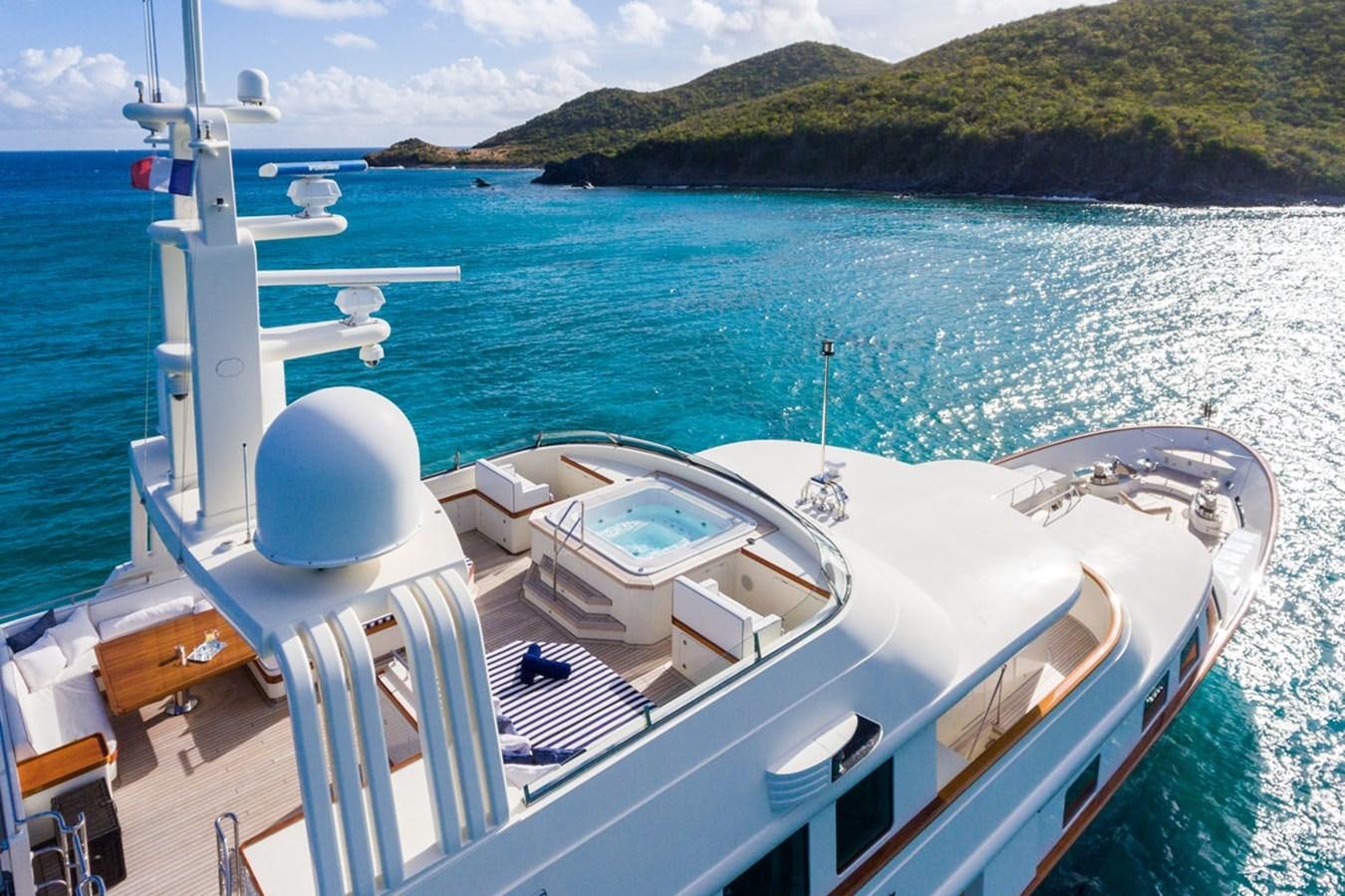 a boat on the water aboard FABULOUS CHARACTER Yacht for Sale
