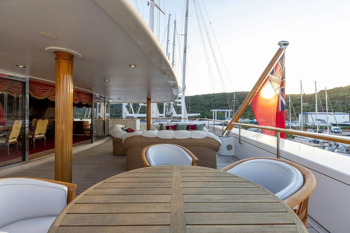 a boat on the water aboard PURE Yacht for Sale