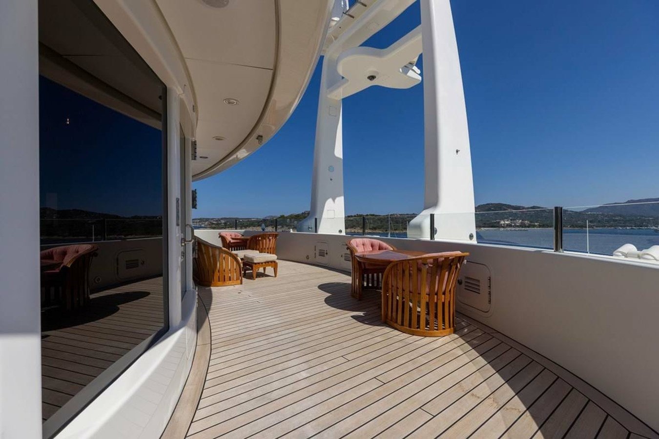 a boat on the water aboard PURE Yacht for Sale
