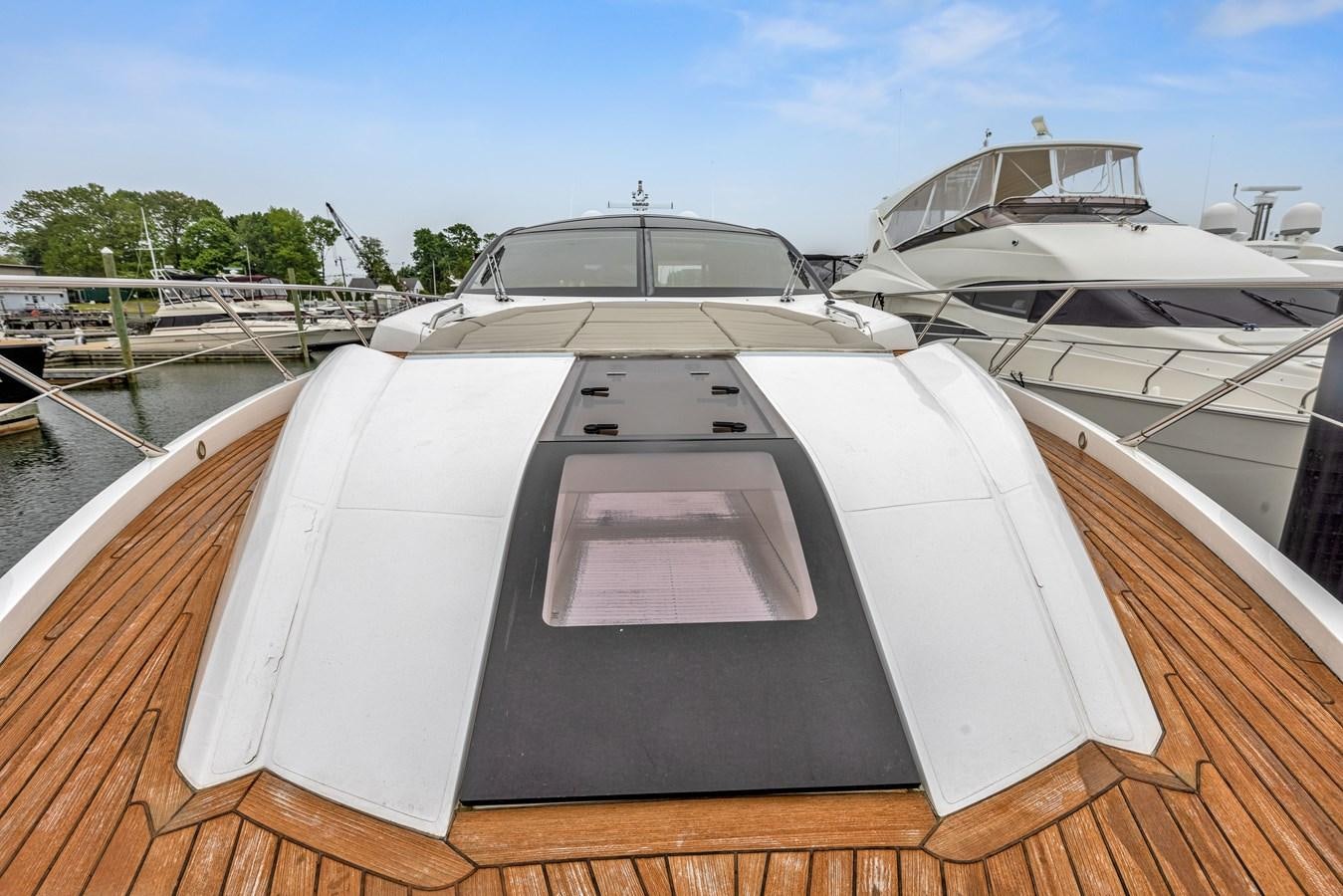 a boat on the water aboard DIGGIN Yacht for Sale