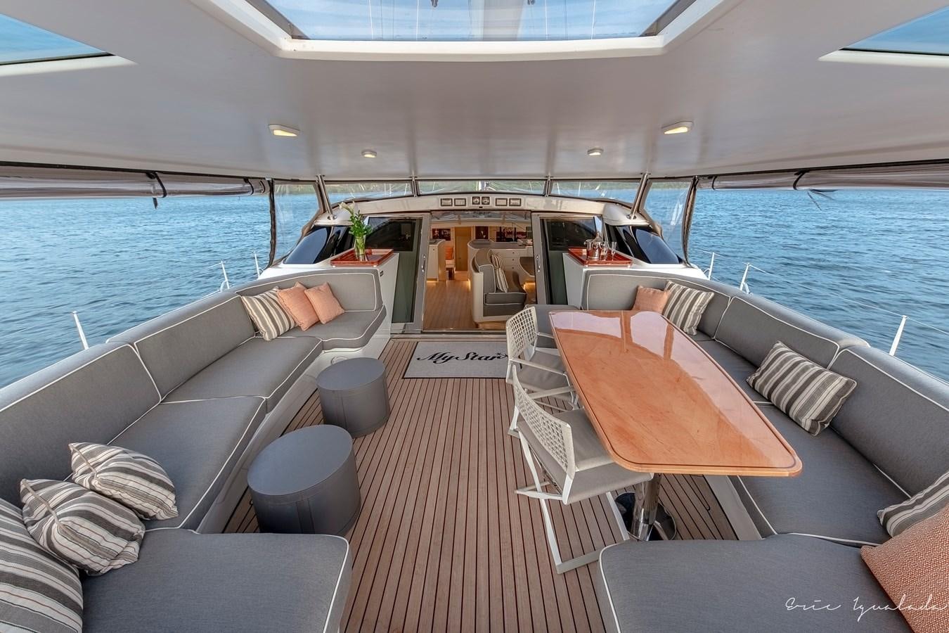 a boat on the water aboard MY STAR Yacht for Sale