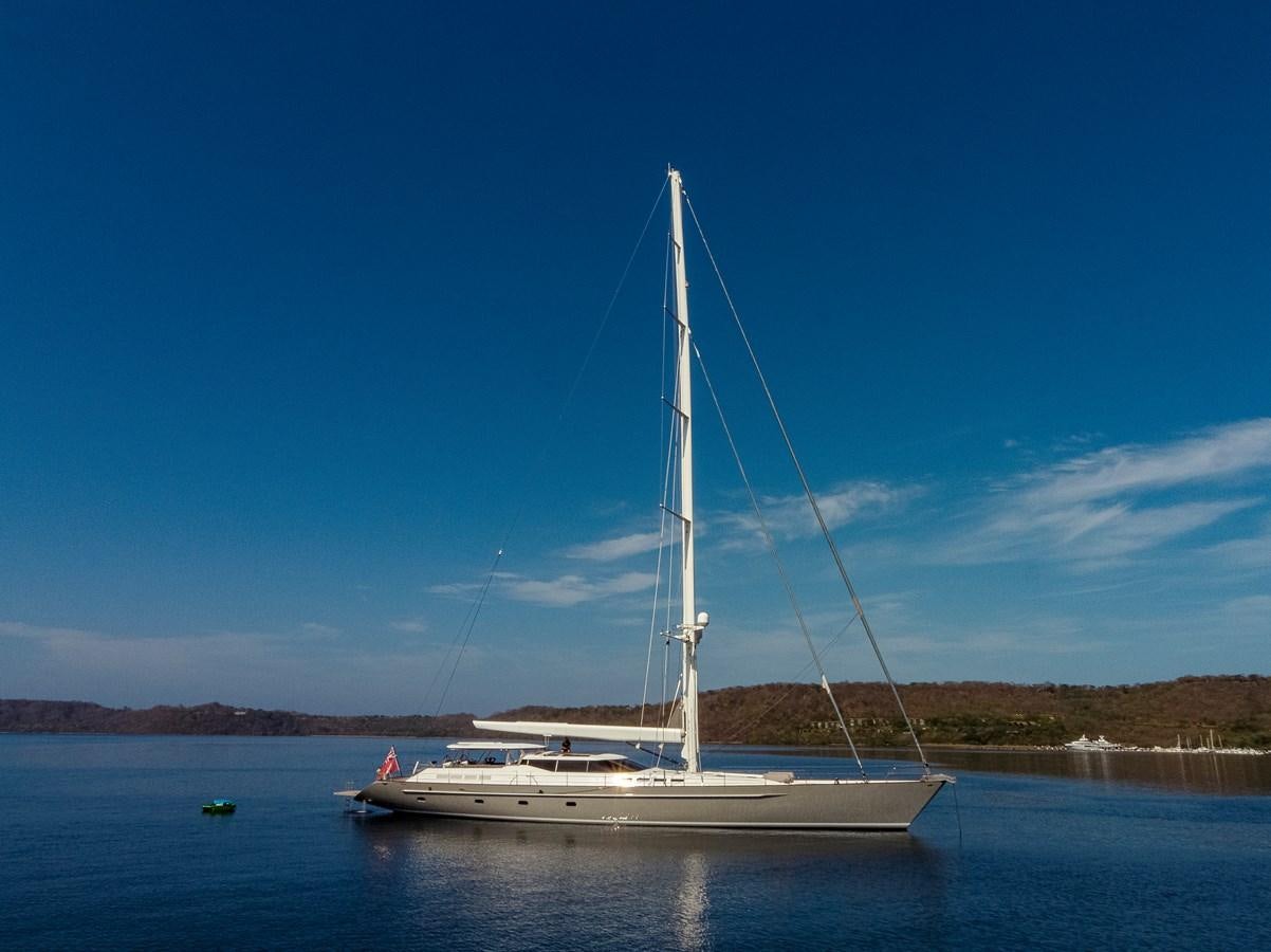 a sailboat on the water aboard MY STAR Yacht for Sale