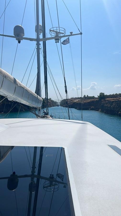 a boat with a sail on the water aboard MY STAR Yacht for Sale