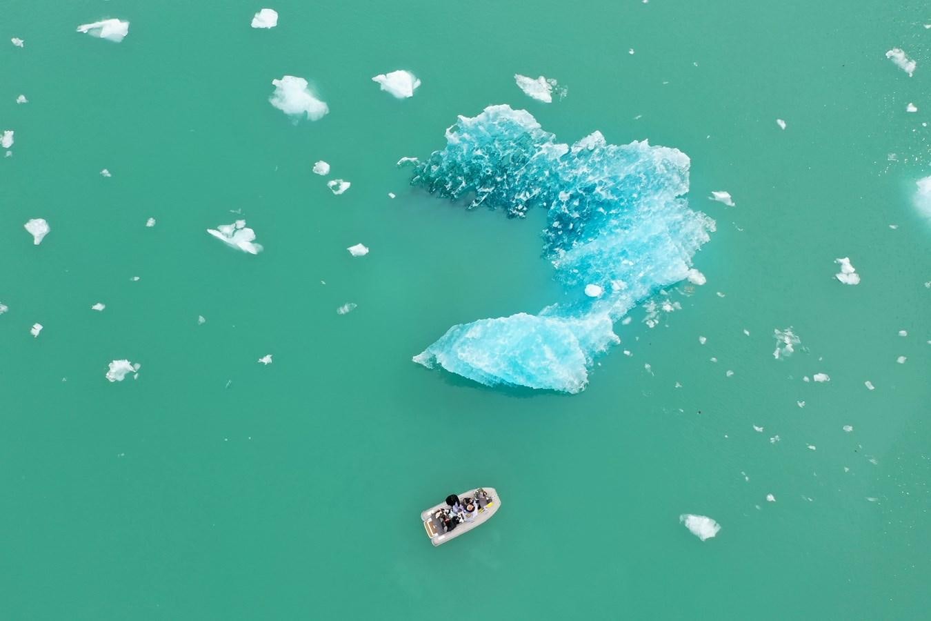 a boat in the water aboard MY STAR Yacht for Sale
