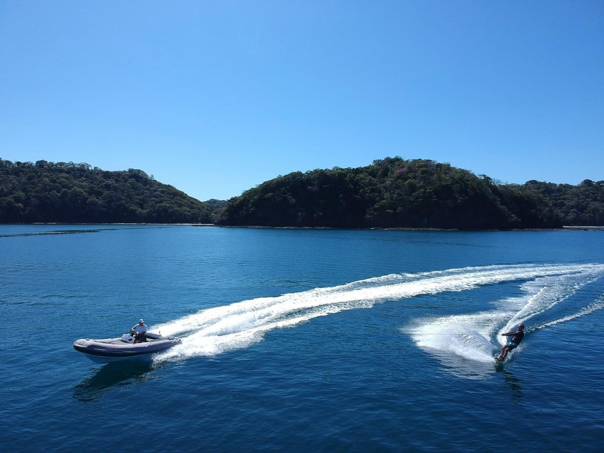 a couple of people on a boat aboard MY STAR Yacht for Sale