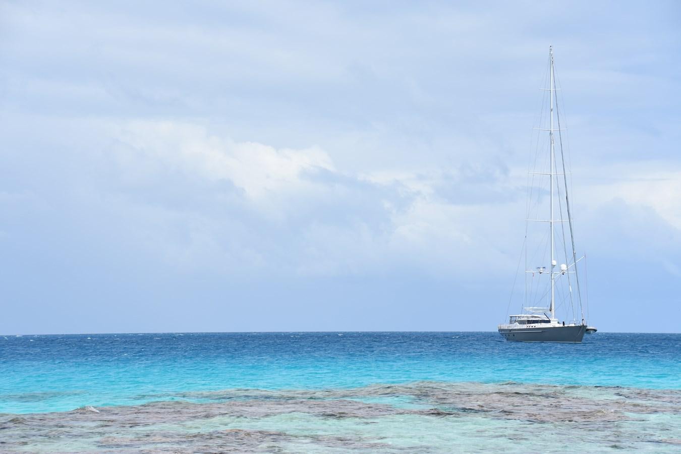 a boat in the water aboard MY STAR Yacht for Sale