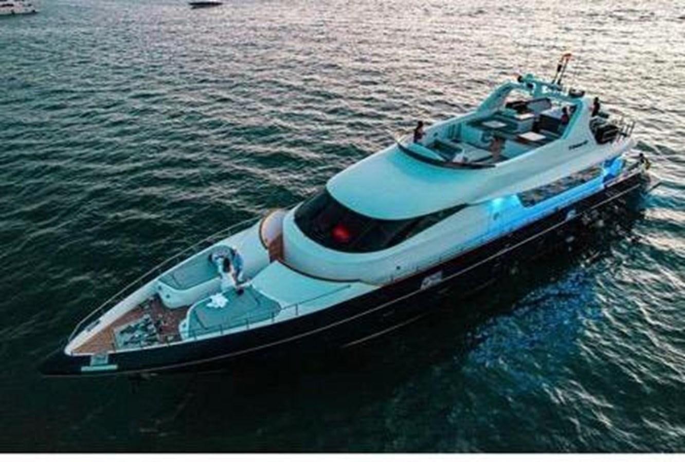 a boat on the water aboard NIRVANA Yacht for Sale
