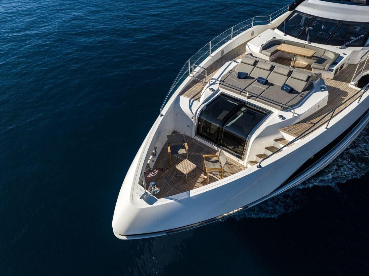 a boat on the water aboard SUNSEEKER 100 Yacht for Sale