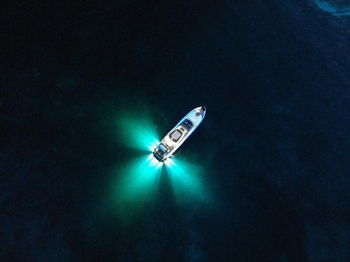 a satellite in space aboard PRIVILEGIO Yacht for Sale