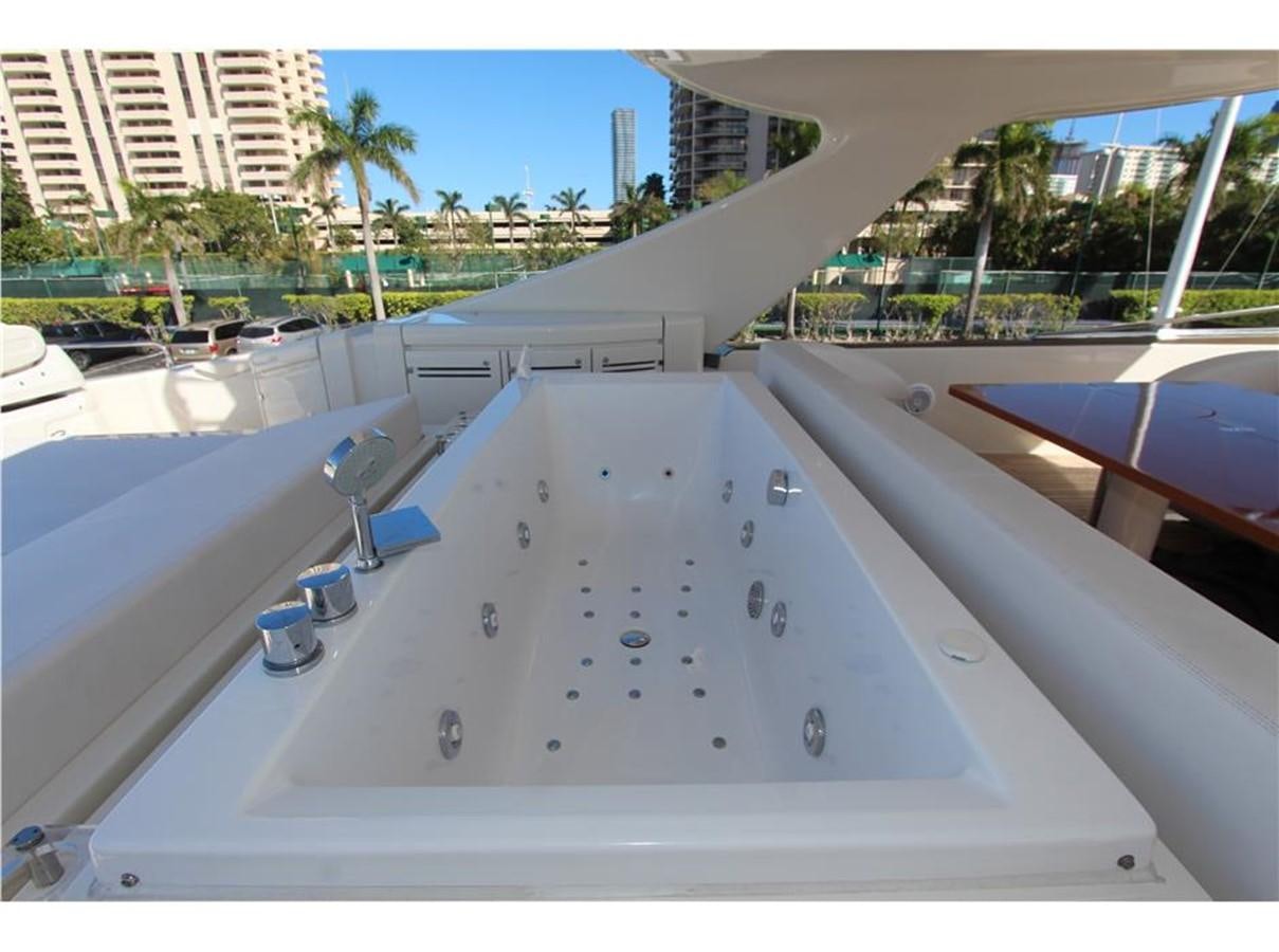 a large white boat aboard PRIVILEGIO Yacht for Sale