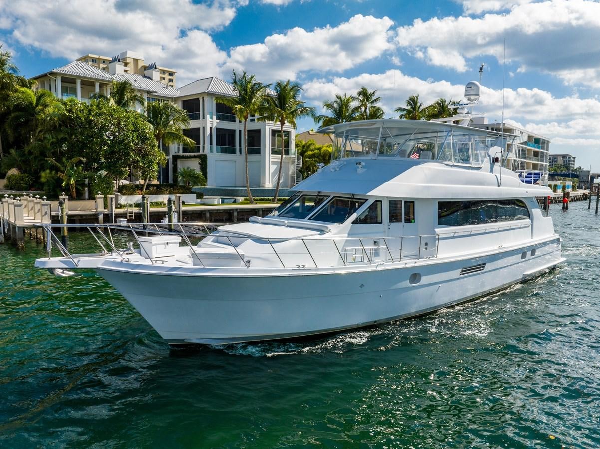 a white boat in the water aboard DIAMOND LADY Yacht for Sale