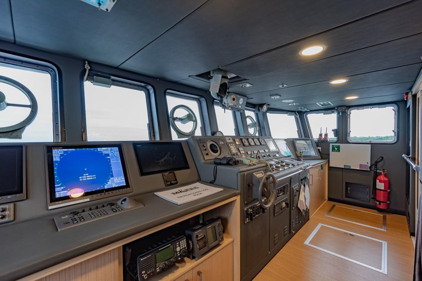 inside of an airplane aboard SOUTHERN CROSS Yacht for Charter
