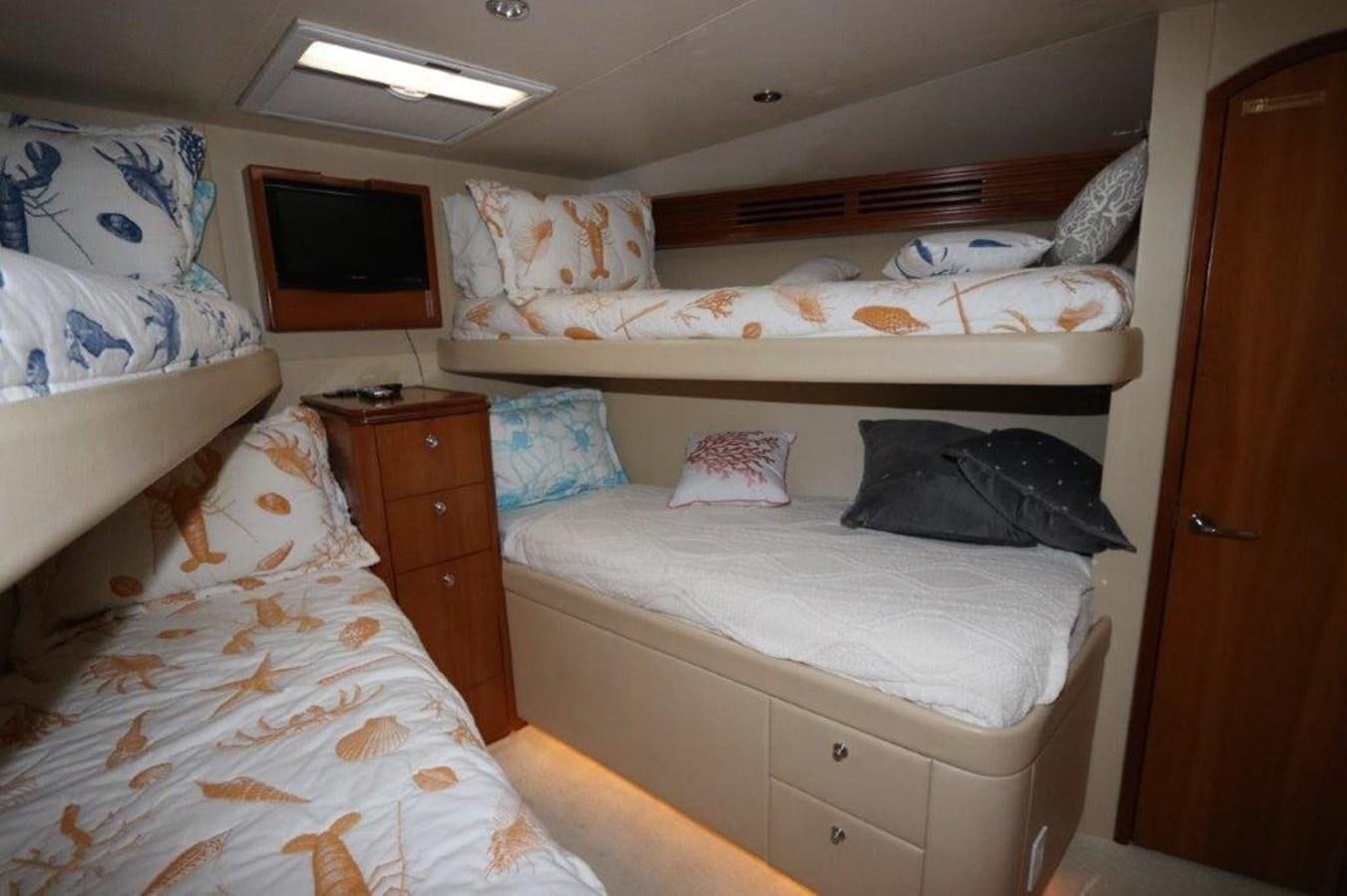 a couple of beds in a room aboard HATGS618A606 Yacht for Sale
