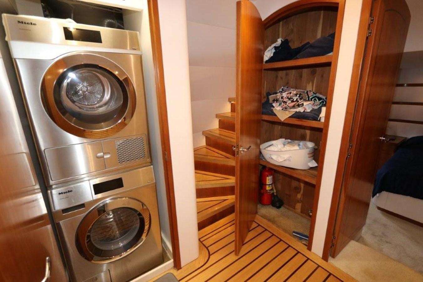 a room with a large oven and a shelf with a dishwasher aboard HATGS618A606 Yacht for Sale