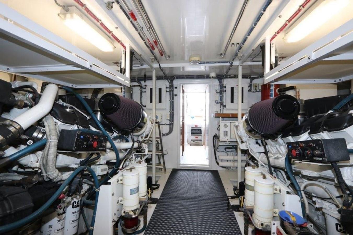 a room with many pipes and equipment aboard HATGS618A606 Yacht for Sale