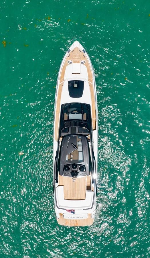 a boat on the water aboard KIYOMIZU Yacht for Sale
