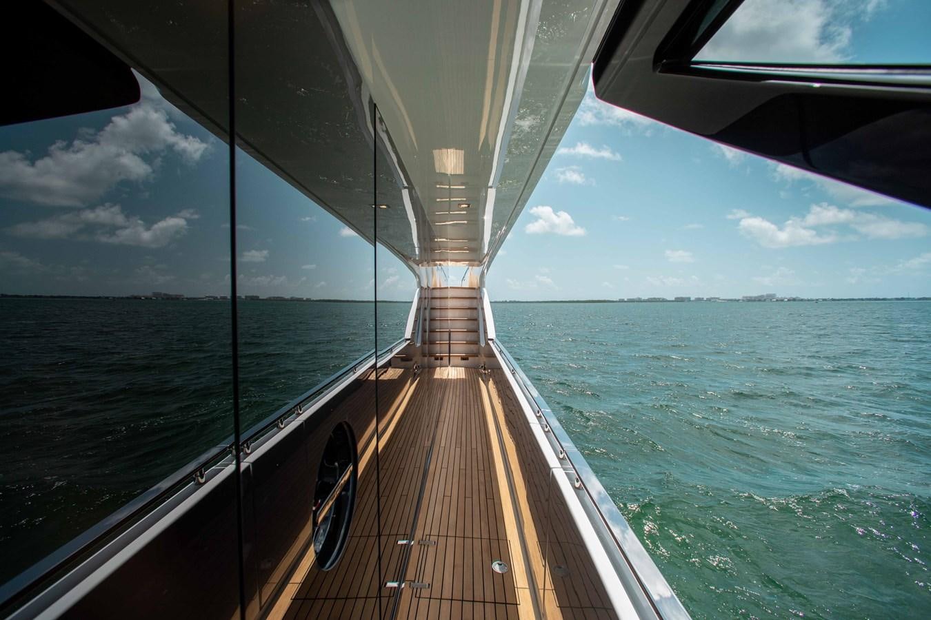 a boat on the water aboard KIYOMIZU Yacht for Sale