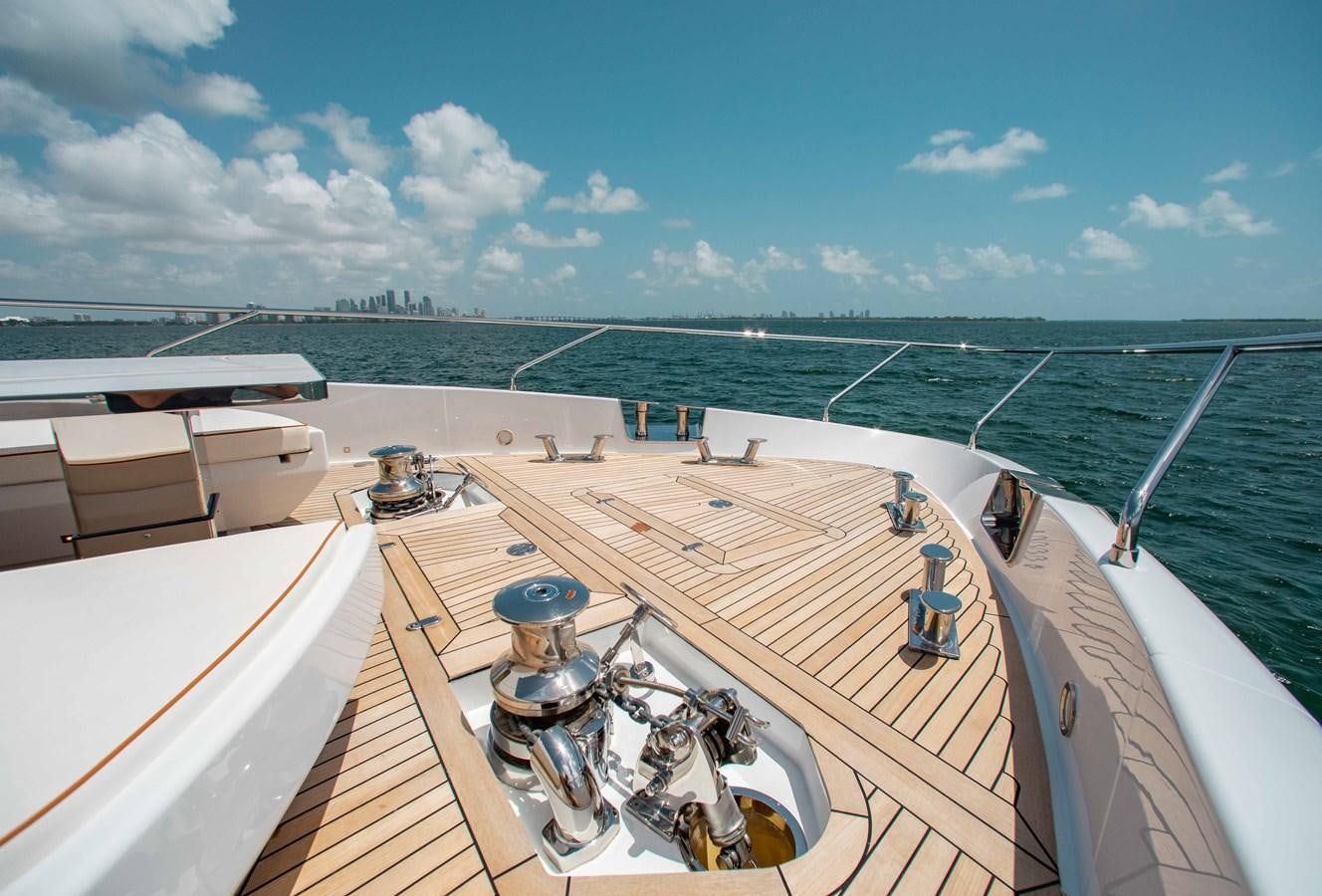 a boat on the water aboard KIYOMIZU Yacht for Sale