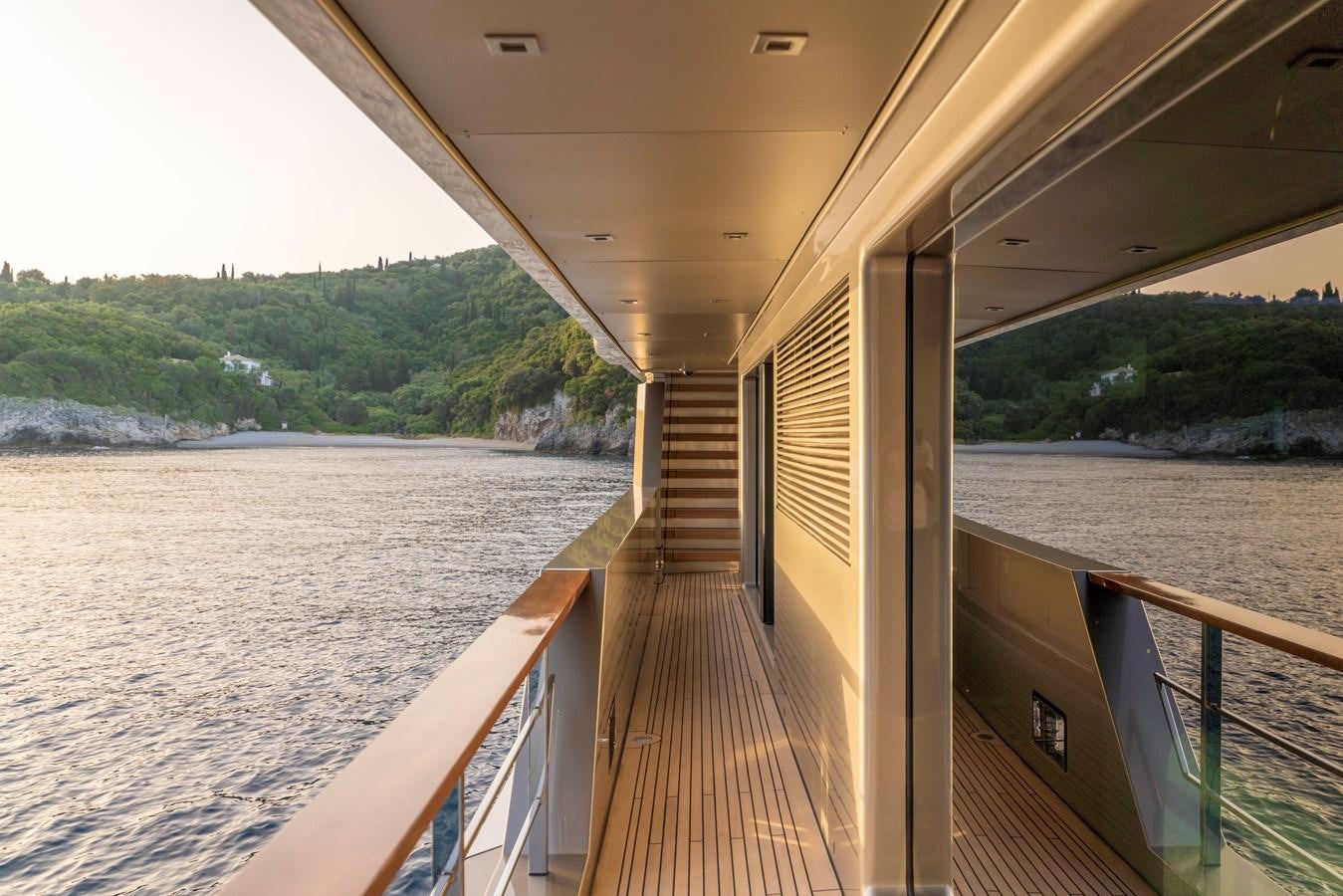 a boat on the water aboard MAVERICK Yacht for Sale