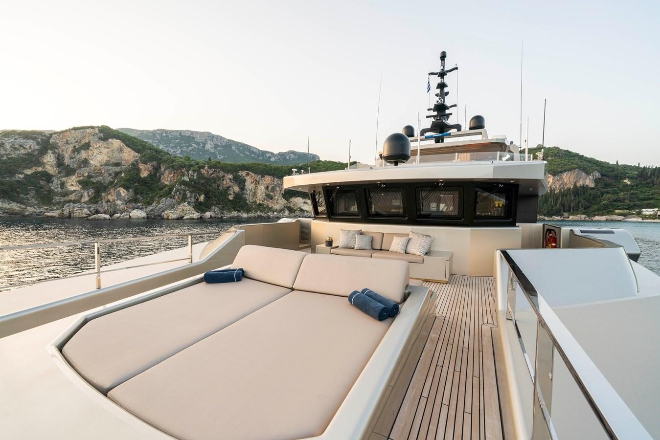 a boat on a body of water aboard MAVERICK Yacht for Sale