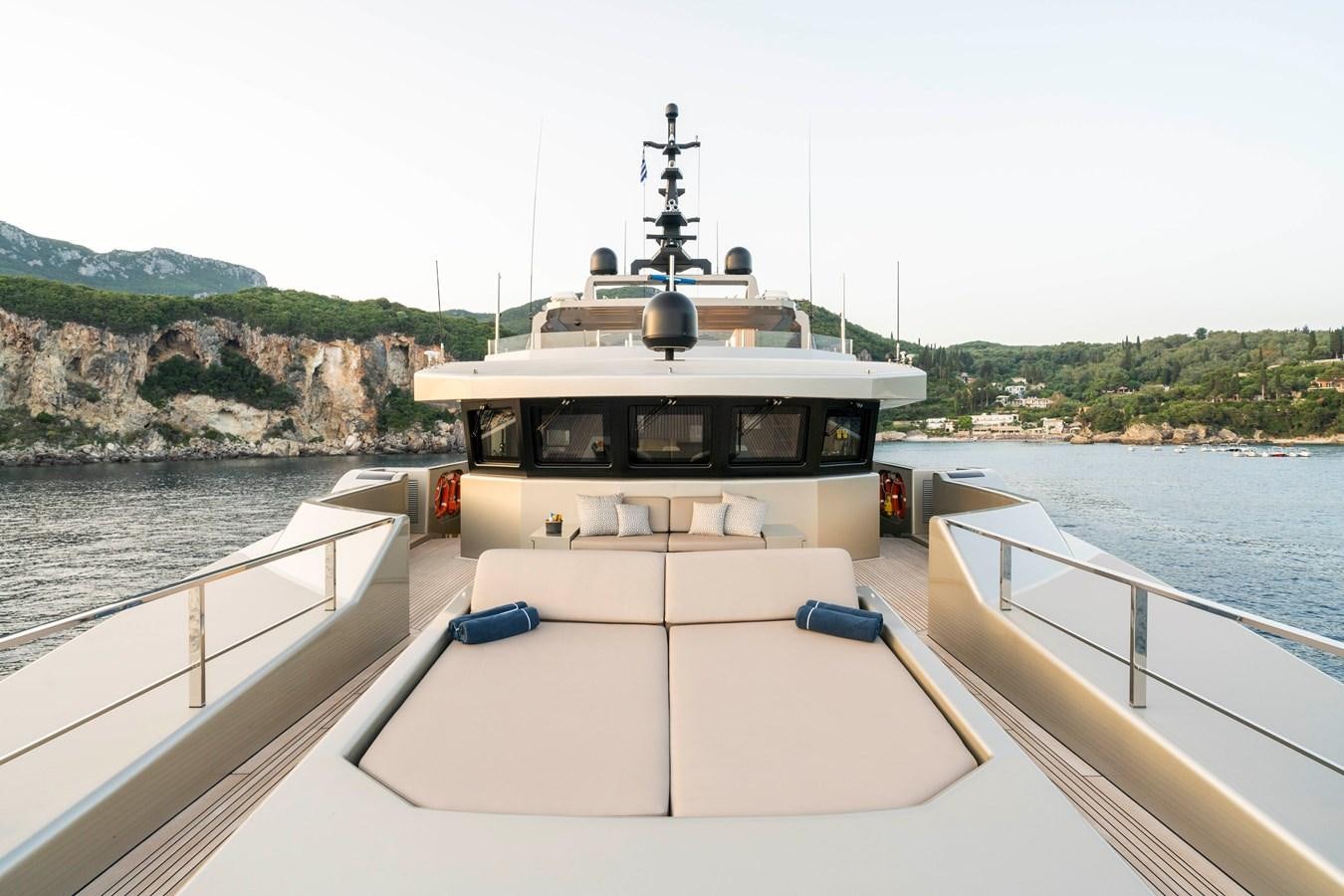 a boat on a body of water aboard MAVERICK Yacht for Sale