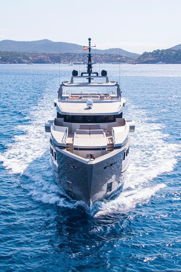 a boat on the water aboard MAVERICK Yacht for Sale