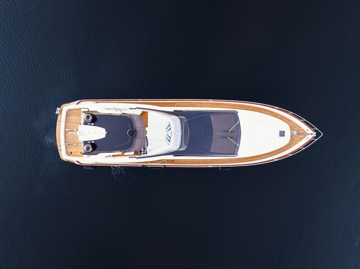 a gold and silver ring aboard 75' RIVA 2012 Yacht for Sale