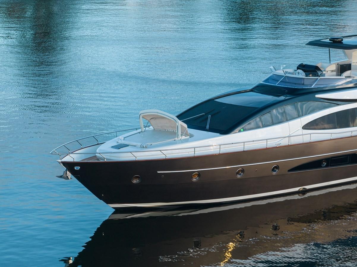 a boat on the water aboard 75' RIVA 2012 Yacht for Sale