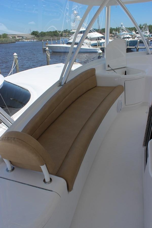 a boat on the water aboard NEW VIKING 72 CONVERTIBLE Yacht for Sale