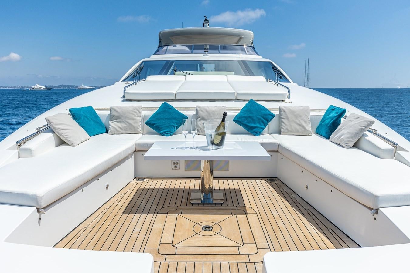 a boat on the water aboard ANASTASIA V Yacht for Sale