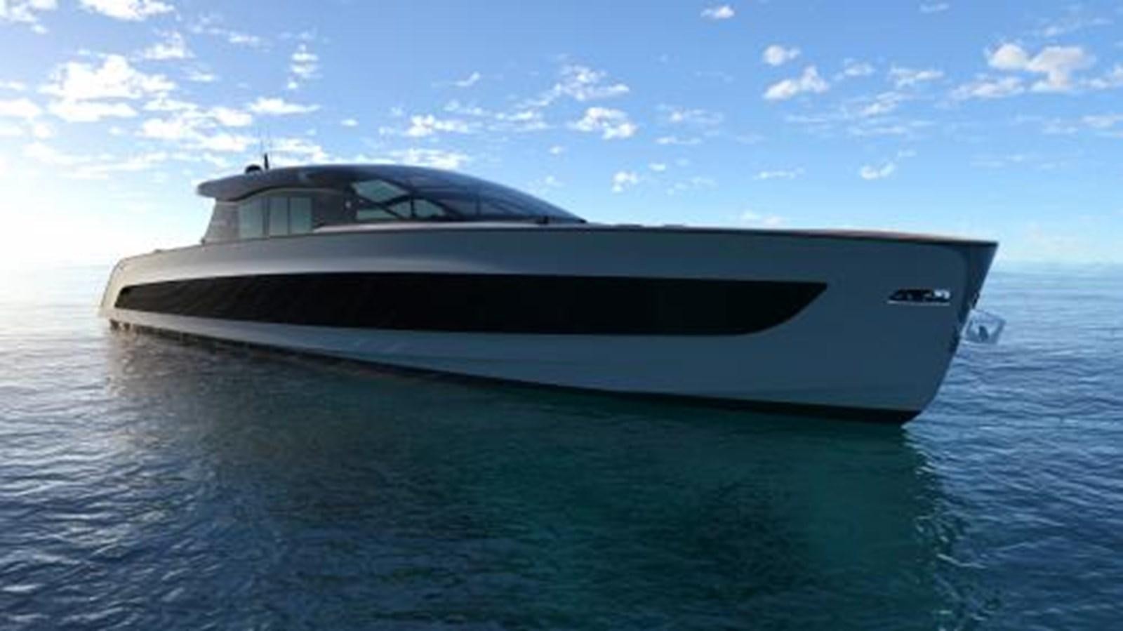 a boat in the water aboard G96 SPORT Yacht for Sale