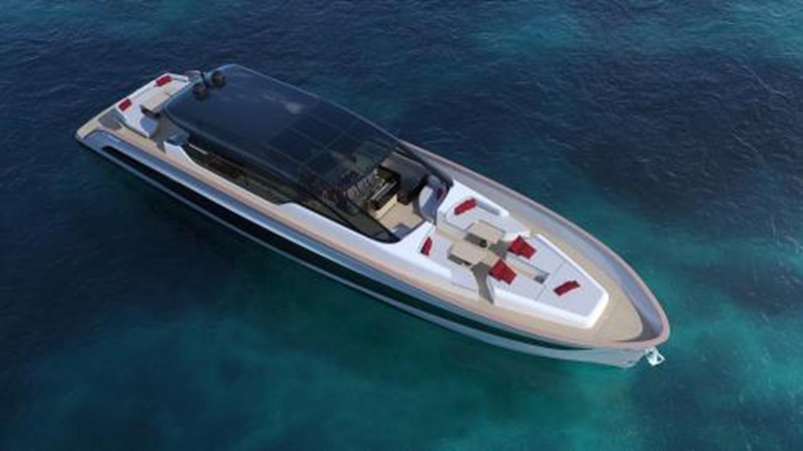 a ship in the water aboard G96 SPORT Yacht for Sale