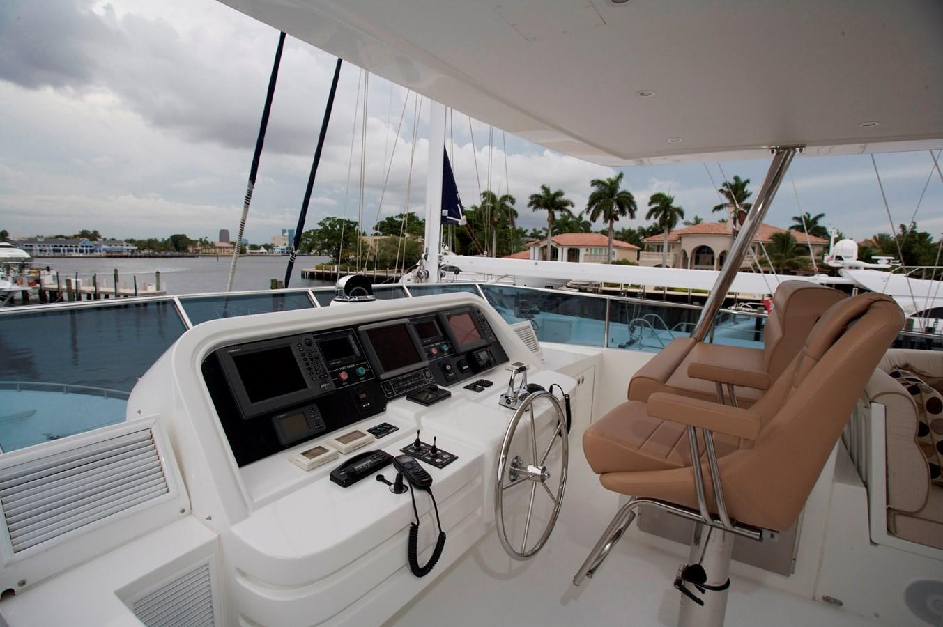 a boat on the water aboard LADY C II Yacht for Sale