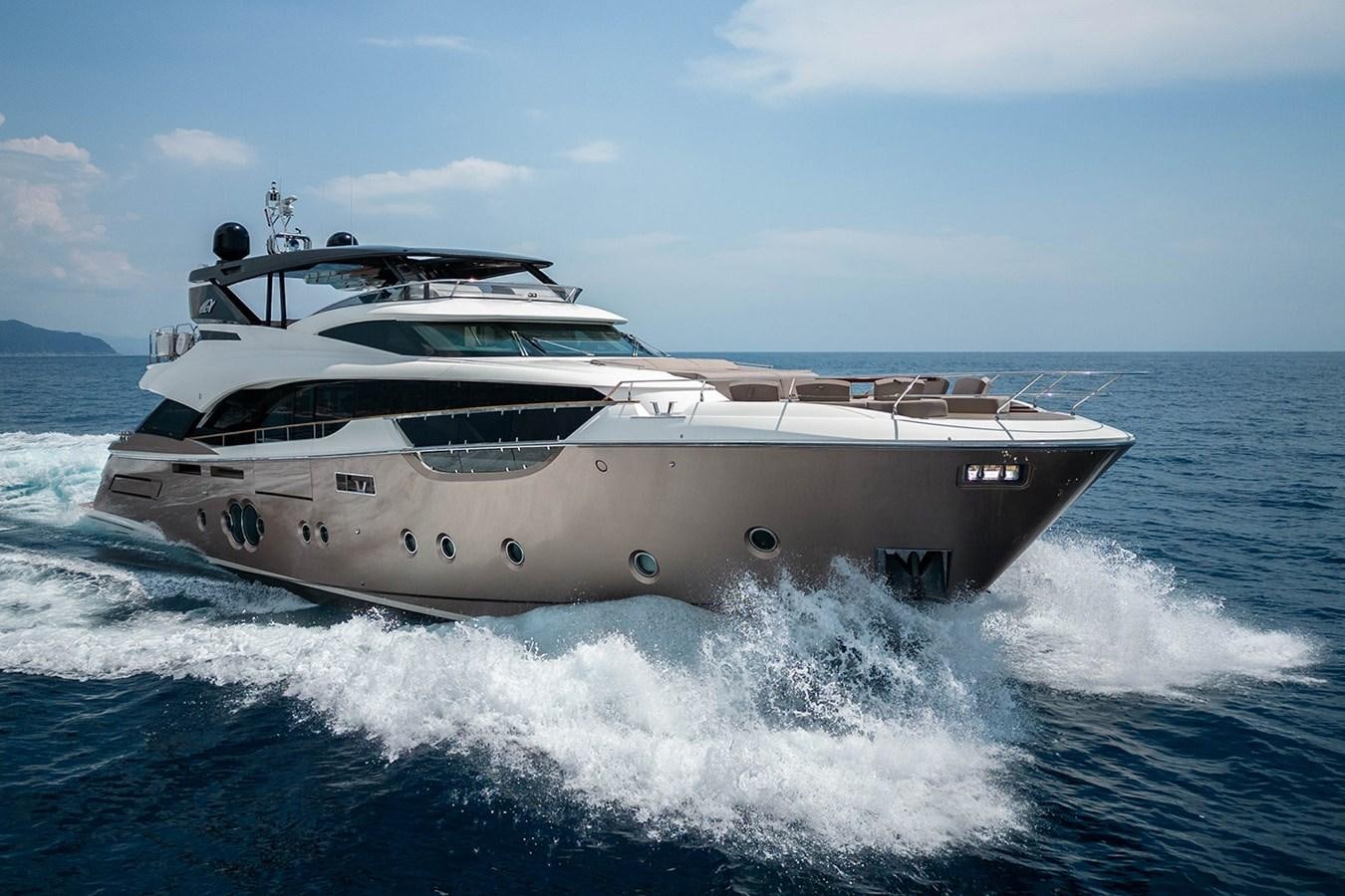 a boat on the water aboard GV Yacht for Sale