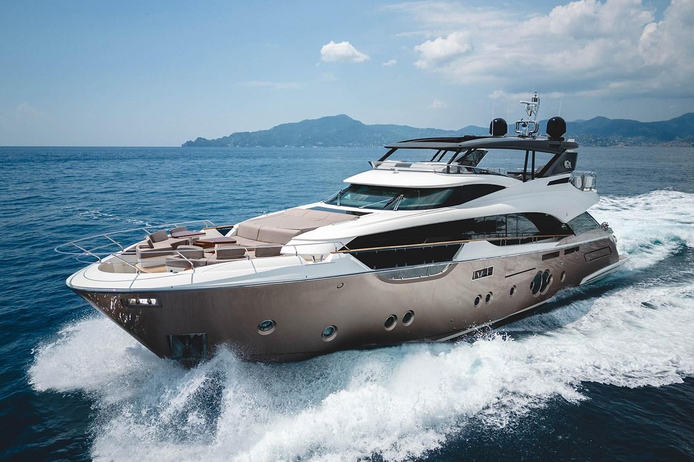 a boat on the water aboard GV Yacht for Sale