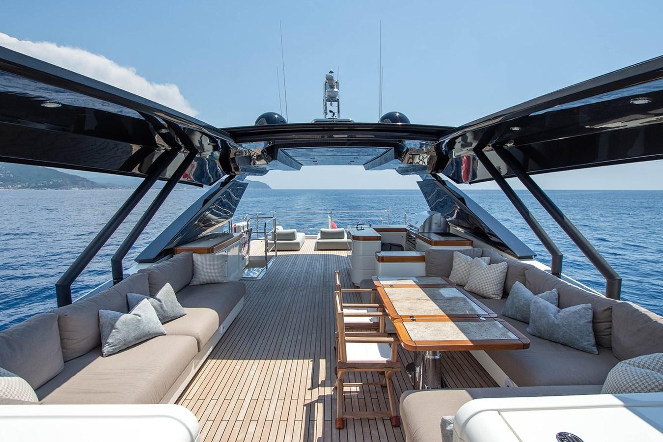 a deck of a boat aboard GV Yacht for Sale