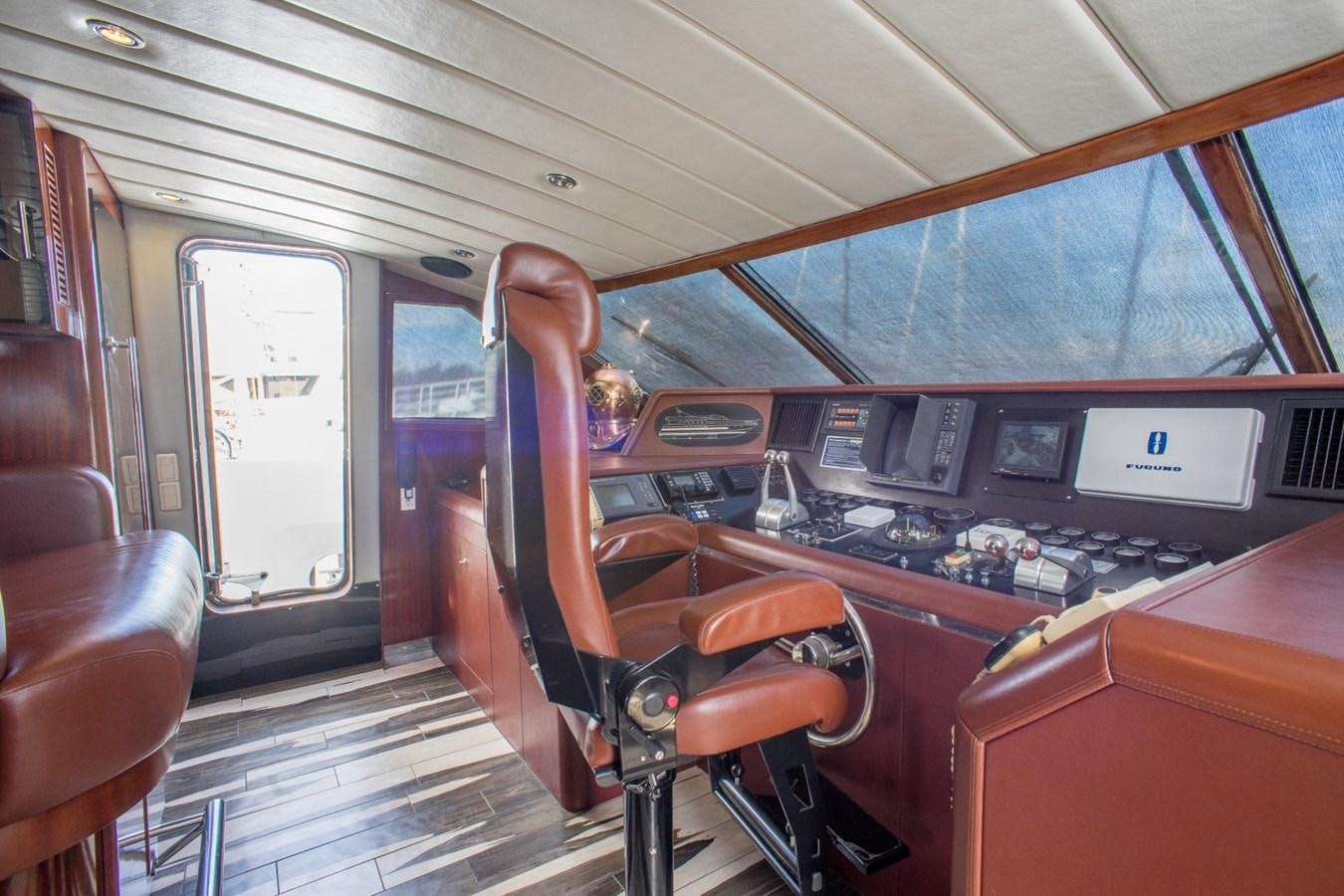 inside of a bus aboard JACO Yacht for Sale