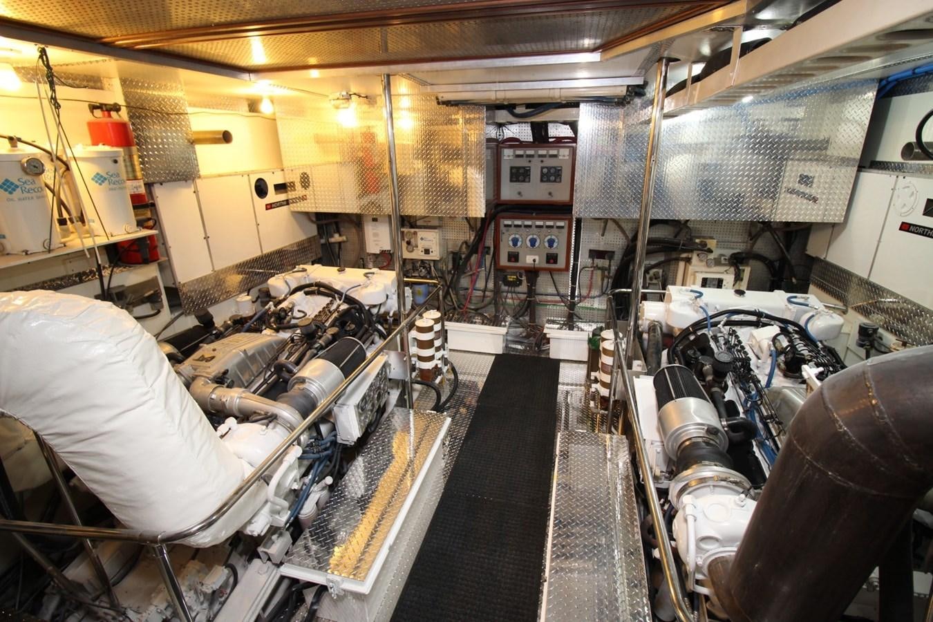 inside of a factory aboard JACO Yacht for Sale