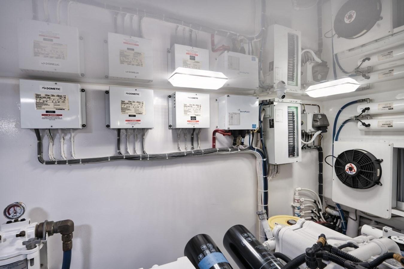 a room with medical equipment aboard MVP Yacht for Sale