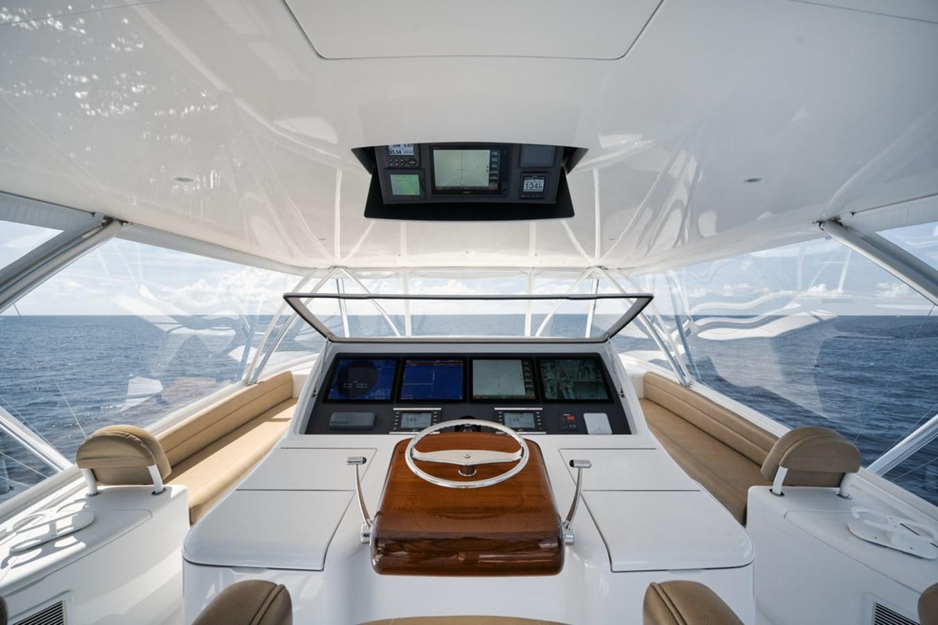the inside of a boat aboard MVP Yacht for Sale