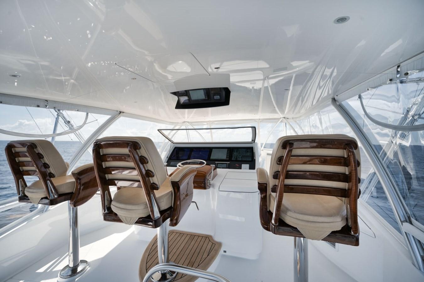 inside of a yacht aboard MVP Yacht for Sale