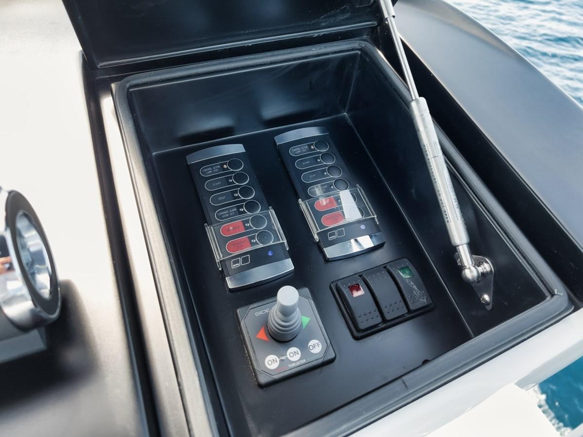 graphical user interface aboard MVP Yacht for Sale