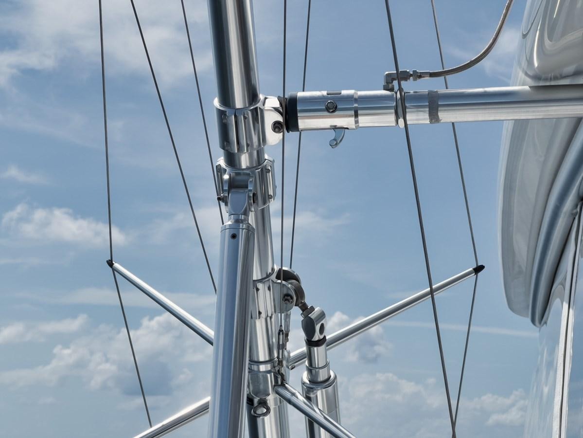 a close-up of a boat aboard MVP Yacht for Sale