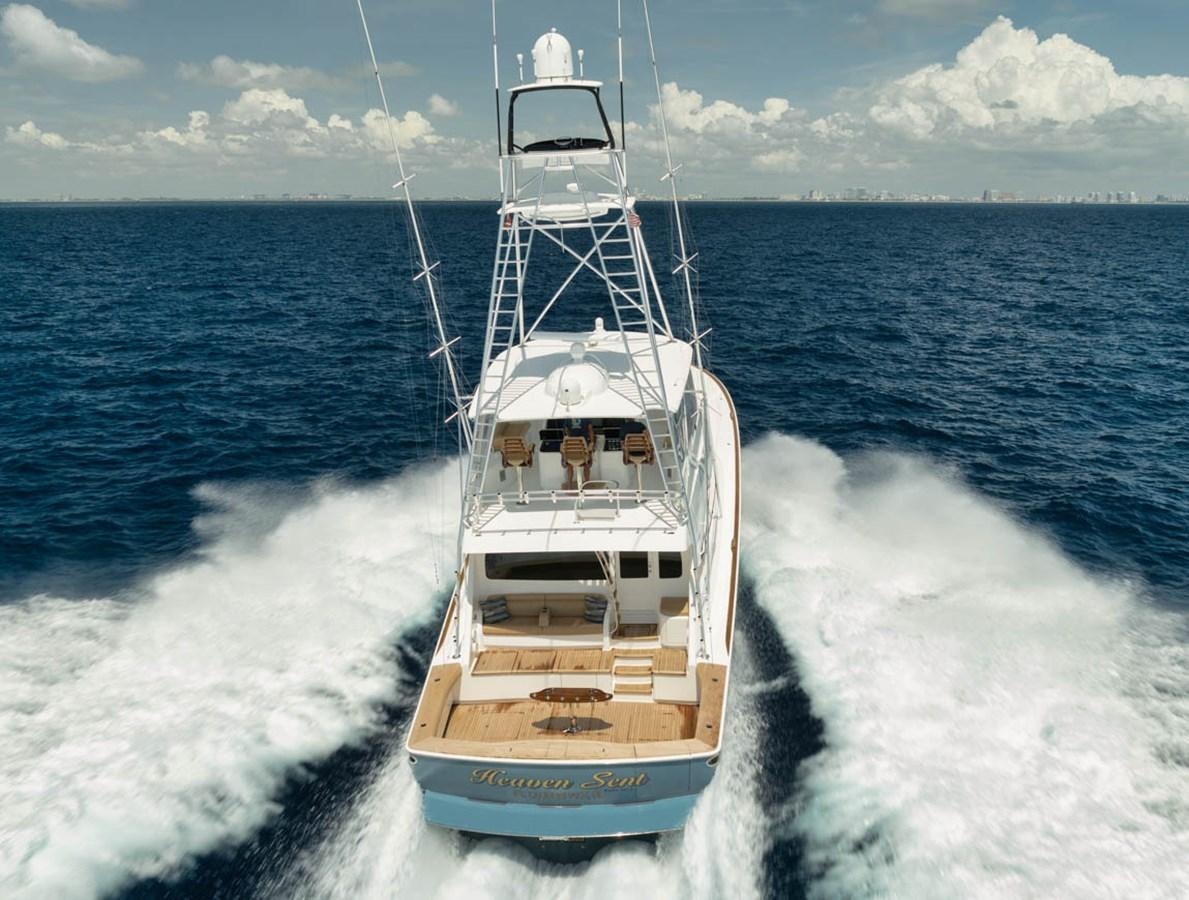 a boat on the water aboard MVP Yacht for Sale