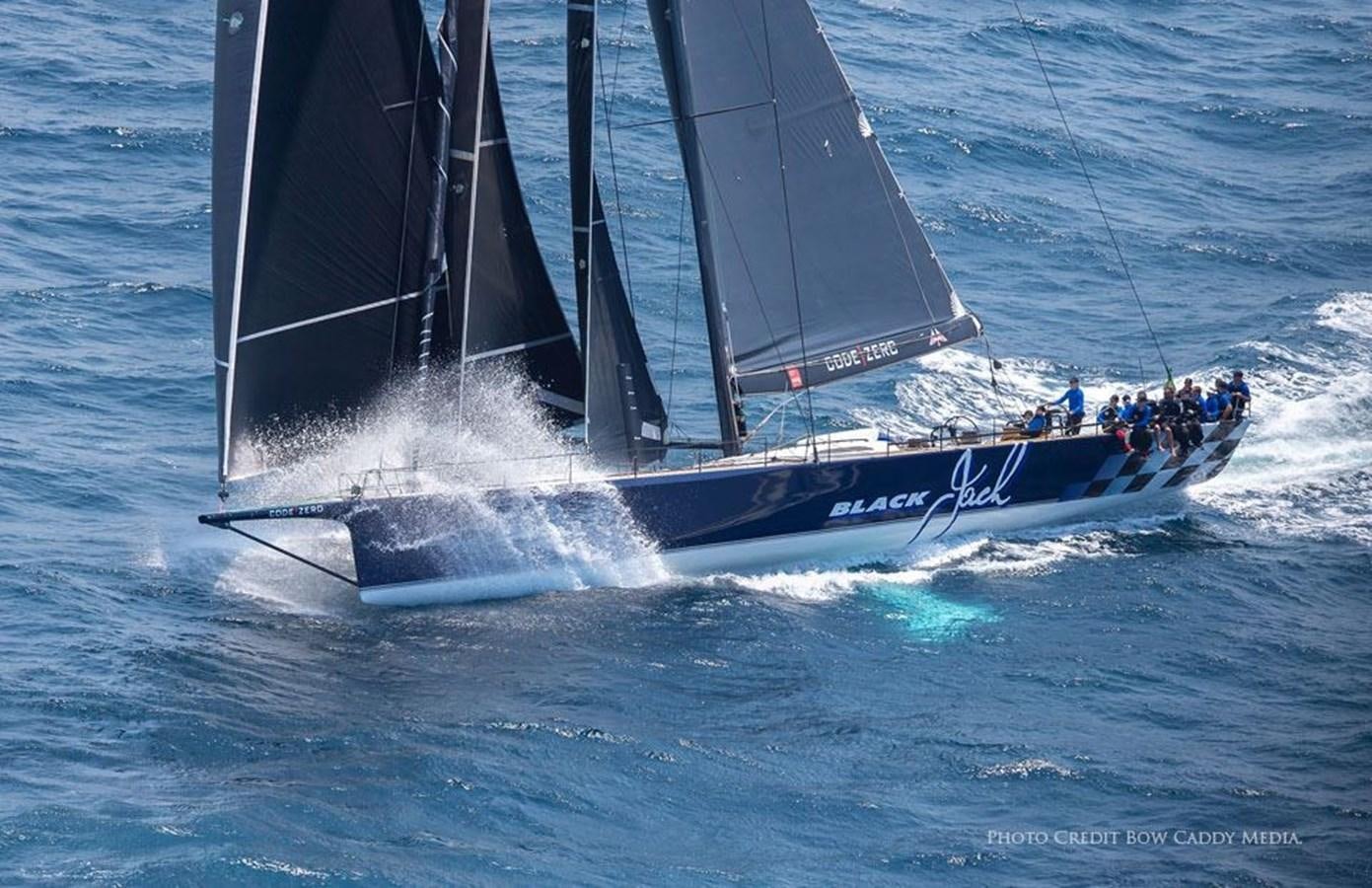 a group of people sailing on a boat aboard BLACK JACK IV Yacht for Sale