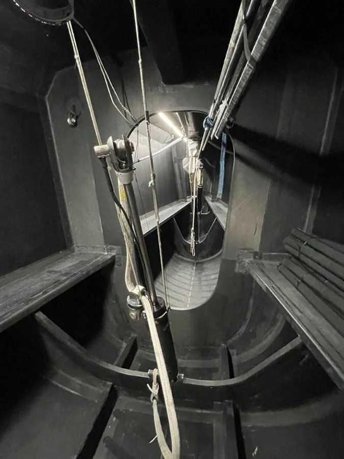 a close-up of a machine aboard BLACK JACK IV Yacht for Sale