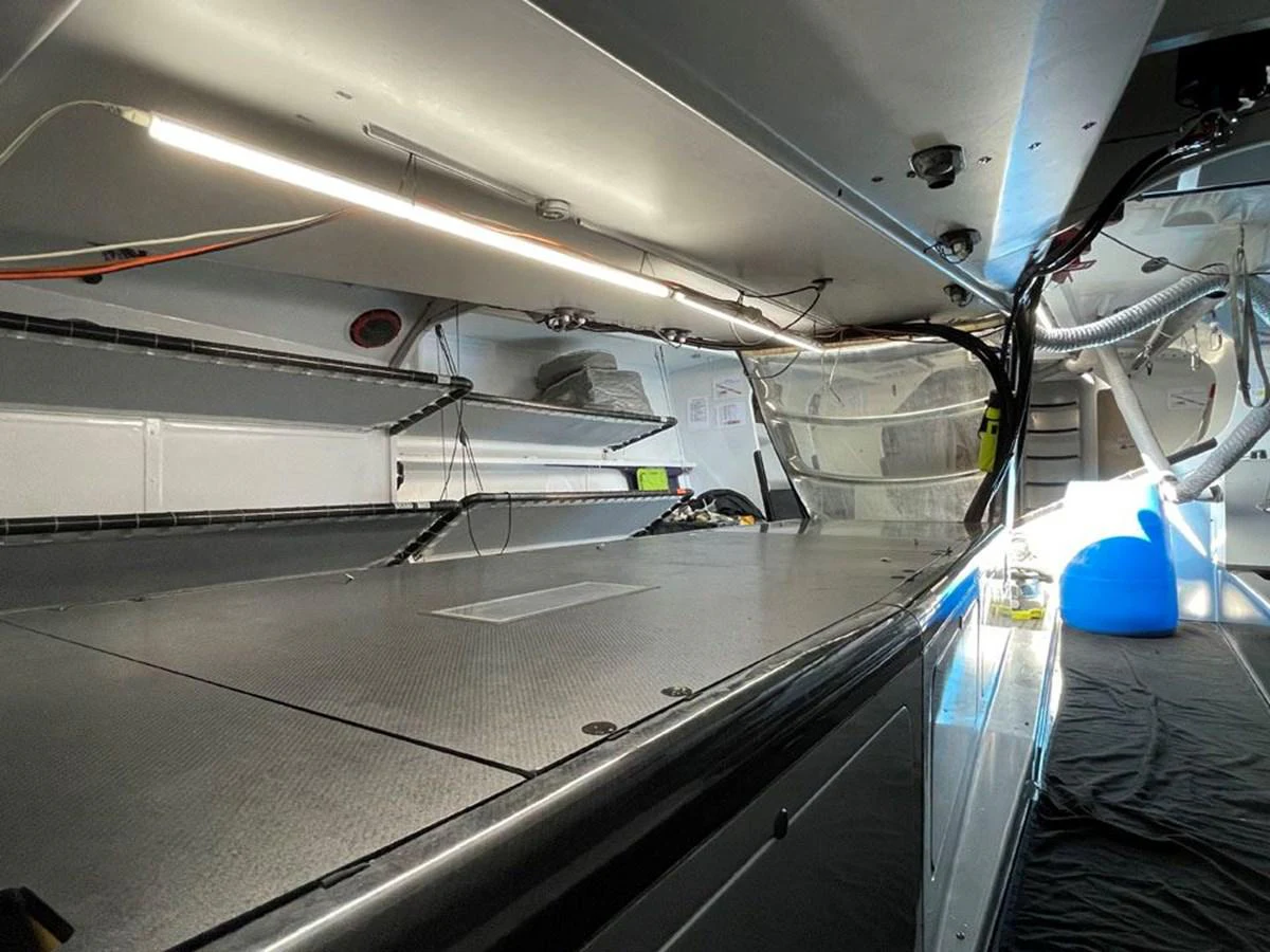 a close-up of a machine aboard BLACK JACK IV Yacht for Sale