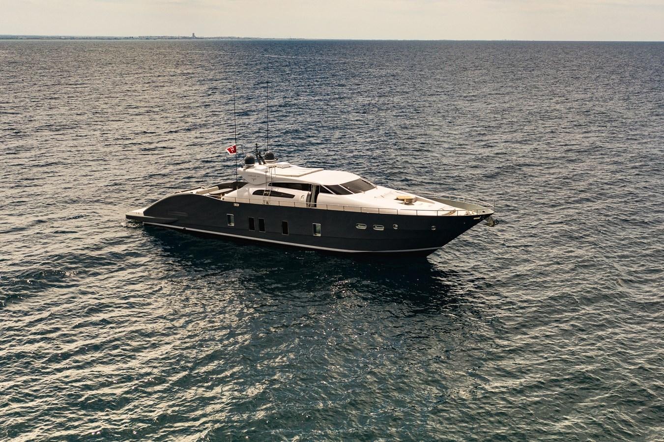 a boat in the water aboard VEVEKOS Yacht for Sale