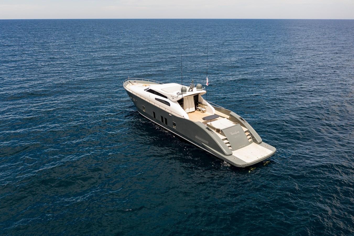 a boat in the water aboard VEVEKOS Yacht for Sale