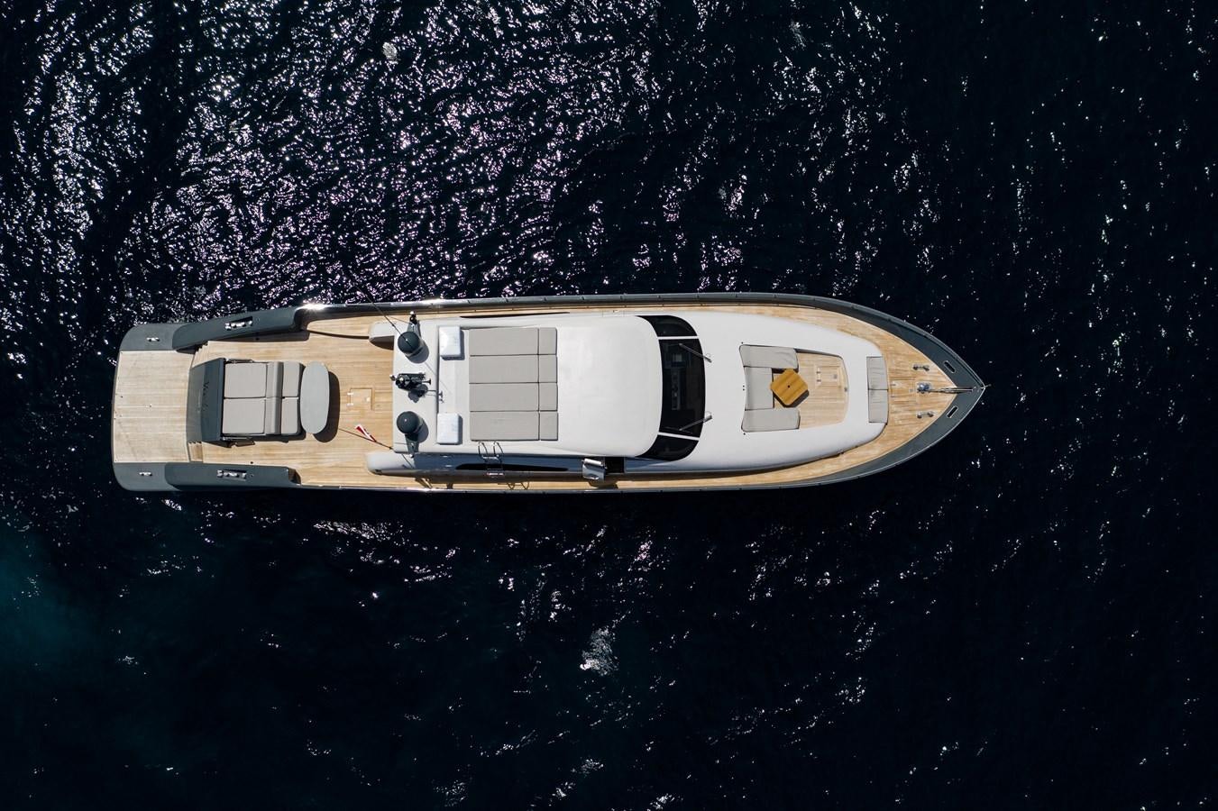 a space ship in space aboard VEVEKOS Yacht for Sale